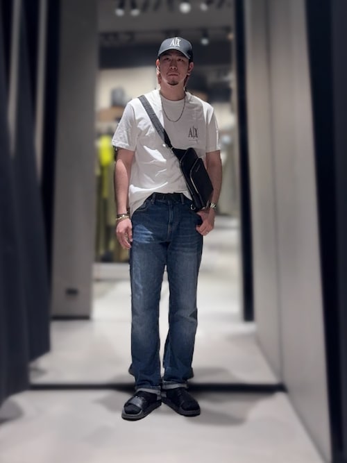 ARMANI EXCHANGE ウエストポーチ 「A|X アルマーニ エクスチェンジ」AX