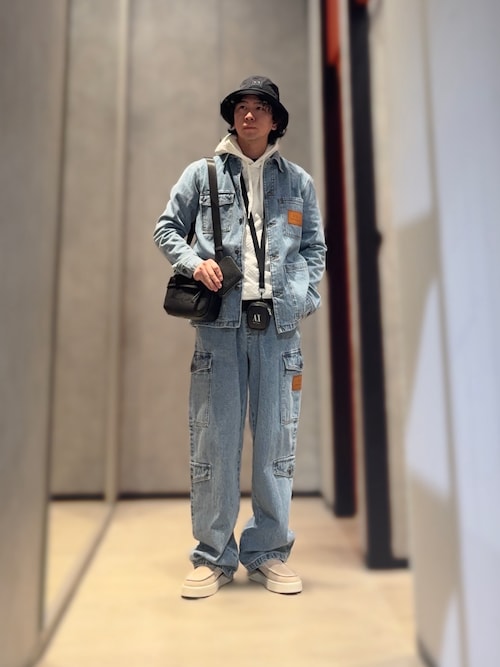 A|X アルマーニ エクスチェンジ】AXロゴ サフィアーノ