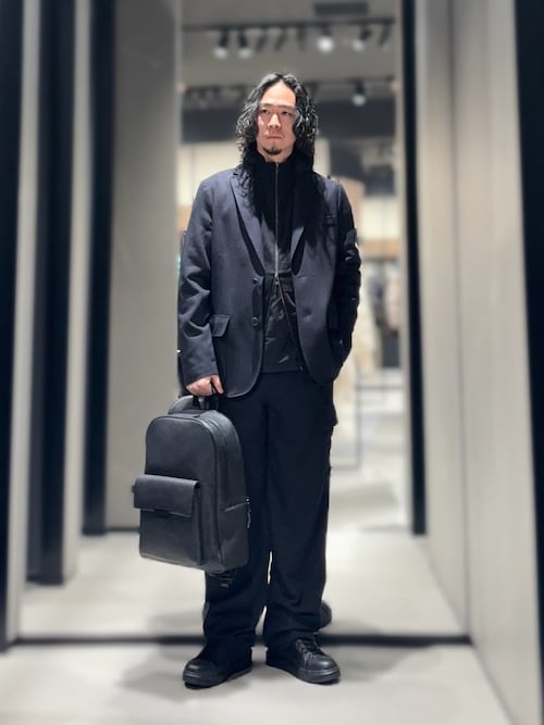 A|X アルマーニ エクスチェンジ】ヴィスコースミックス ジップアップ