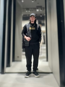 「スポーツミックス」｜YUUさん（メンズ・174cm）の冬コーディネート