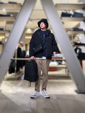 YUUさん（メンズ・174cm）の冬コーディネート