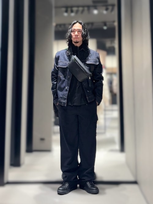 ARMANI EXCHANGE ウエストポーチ 「A|X アルマーニ エクスチェンジ」A