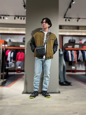「ほめられ本命コーデ」｜「アイテム（ブルゾン）」を使った、YUUさん（メンズ・174cm）の冬コーディネート