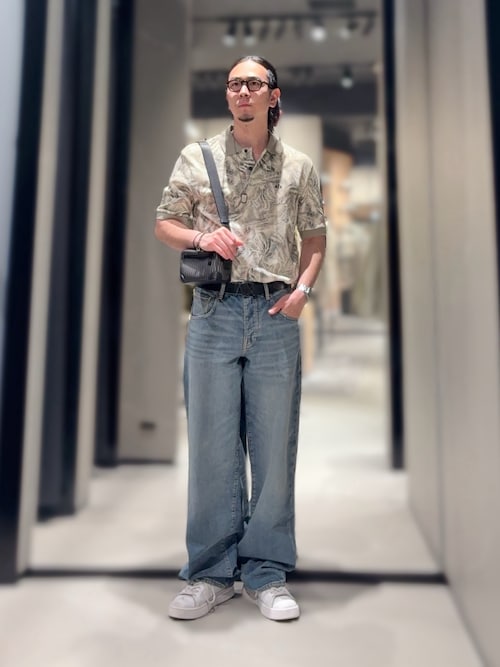 ARMANI EXCHANGE ワイドパンツ ジーンズ 「A|X アルマーニ