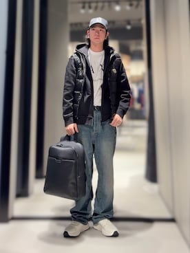 「ダウンベスト」｜YUUさん（メンズ・174cm）の秋コーディネート