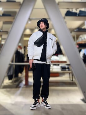 「アイテム（財布）」を使った、YUUさん（メンズ・174cm）の冬コーディネート