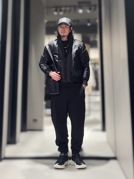 「アイテム（アクセサリー）」を使った、YUUさん（メンズ・174cm）の冬コーディネート