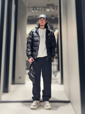 「リラックススタイル」｜「アイテム（ジャケット/アウター）」を使った、YUUさん（メンズ・174cm）の冬コーディネート