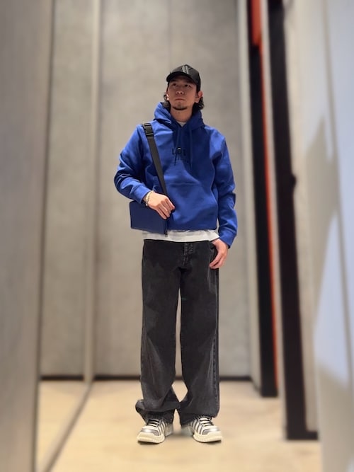 美品！【A|Xアルマーニ エクスチェンジ】ビッグラバーAXロゴ　パネルキャップ A|Xアルマーニ エクスチェンジ】ビッグラバーAXロゴ パネル