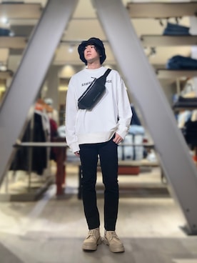 YUUさん（メンズ・174cm）の冬コーディネート