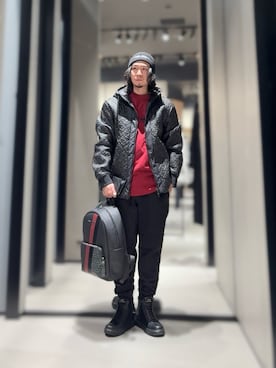 「アイテム（財布）」を使った、YUUさん（メンズ・174cm）の冬コーディネート