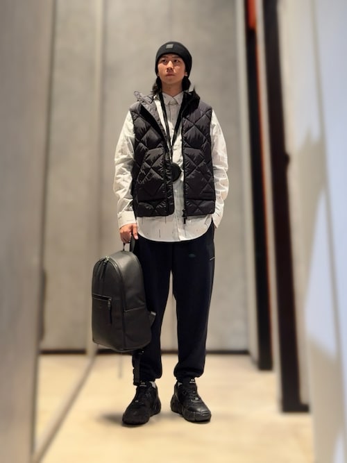 ARMANI EXCHANGE ダウンベスト ベスト 「A|X アルマーニ