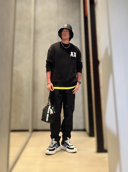 Armani Exchange アルマーニエクスチェンジ スウェット デカロゴ 楽天市場】アルマーニ エクスチェンジ スウェット トレーナー