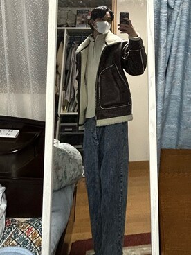 「BACK NUMBER（バックナンバー）のアイテム（ジャケット/アウター）」を使った、dofy2525さん（メンズ・176cm）の冬コーディネート