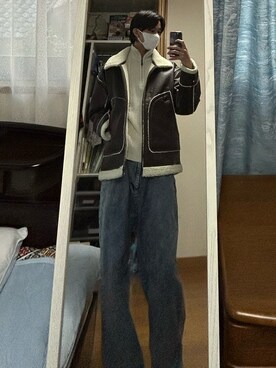 「BACK NUMBER（バックナンバー）のアイテム（ジャケット/アウター）」を使った、dofy2525さん（メンズ・176cm）の冬コーディネート