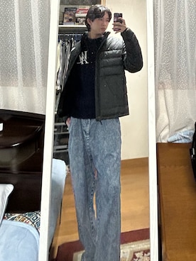 「WOOALONG（ウアロン）のアイテム」を使った、dofy2525さん（メンズ・176cm）の冬コーディネート