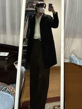「ほめられ本命コーデ」｜「アイテム（チェスターコート）」を使った、dofy2525さん（メンズ・176cm）の冬コーディネート