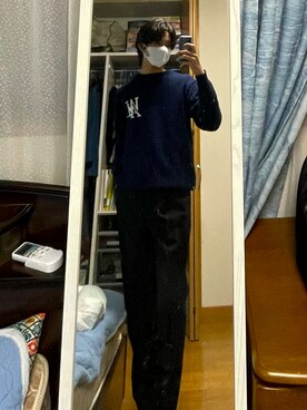 「WOOALONG（ウアロン）のアイテム」を使った、dofy2525さん（メンズ・176cm）の秋コーディネート
