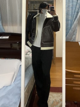 「BACK NUMBER（バックナンバー）のアイテム（ブルゾン）」を使った、dofy2525さん（メンズ・176cm）の秋コーディネート