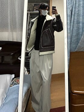 「BACK NUMBER（バックナンバー）のアイテム（ブルゾン）」を使った、dofy2525さん（メンズ・176cm）の冬コーディネート
