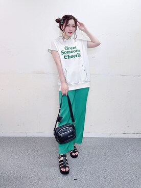 パーカー 半袖 コーディネート Zozotown