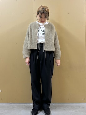 yoshimiさん（レディース・163cm）の冬コーディネート