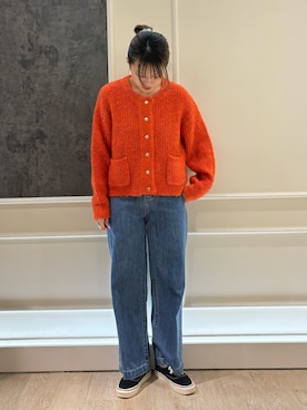 「GEVACO」｜「アイテム（トップス）」を使った、yoshimiさん（レディース・163cm）の秋コーディネート