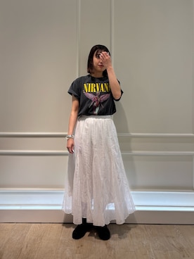 「fredy emue（フレディエミュ）のアイテム」を使った、yoshimiさん（レディース・163cm）の春コーディネート