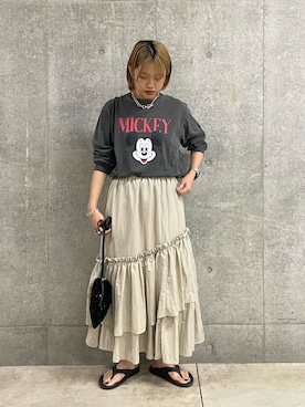 「JETEE（ジュテ）のアイテム」を使った、yoshimiさん（レディース・163cm）の夏コーディネート