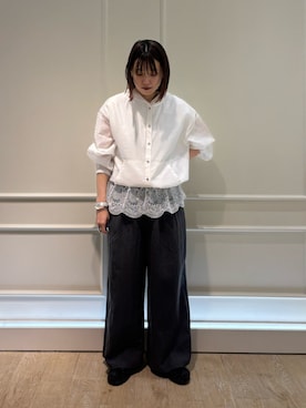 「fredy emue（フレディエミュ）のアイテム」を使った、yoshimiさん（レディース・163cm）の春コーディネート