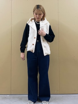 「ベストコーデ」｜「アイテム（ブルゾン）」を使った、yoshimiさん（レディース・163cm）の秋コーディネート