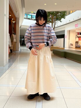 yoshimiさん（レディース・163cm）の春コーディネート