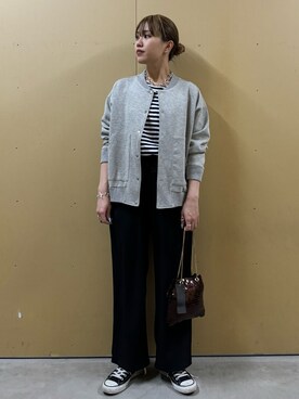 「JETEE（ジュテ）のアイテム」を使った、yoshimiさん（レディース・163cm）の春コーディネート