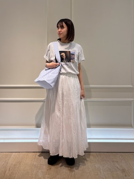 「fredy emue（フレディエミュ）のアイテム」を使った、yoshimiさん（レディース・163cm）の春コーディネート