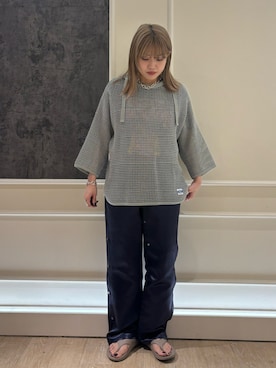 「ARMY TWILL（アーミーツイル）のアイテム（トップス）」を使った、yoshimiさん（レディース・163cm）の春コーディネート