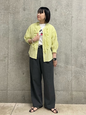「ミッキーコーデ」｜yoshimiさん（レディース・163cm）の春コーディネート