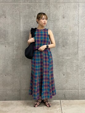 yoshimiさん（レディース・163cm）の夏コーディネート