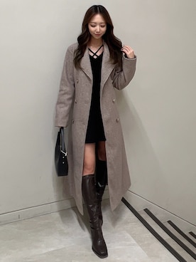 shioriさん(レディース・155cm)の冬コーディネート