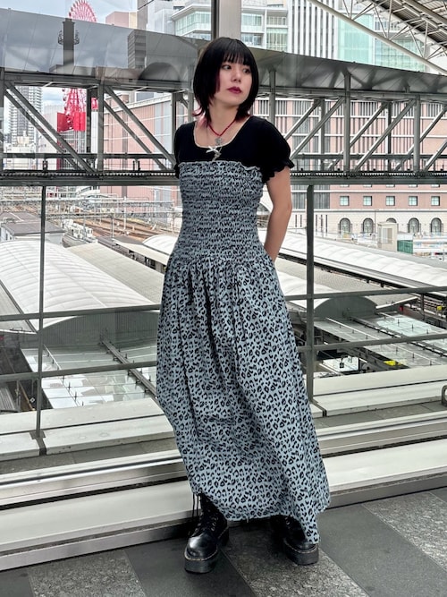 セール】バックリボンベアワンピース【キャミワンピース】（ワンピース