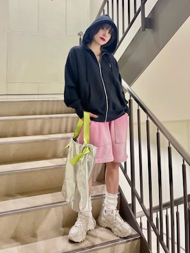 HIKARU さん（レディース・161cm）の冬コーディネート