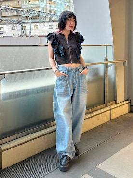 HIKARU さん（レディース・161cm）の夏コーディネート