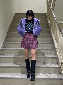 jouetieアイボリー ロングブーツ チェーン装飾付き jouetieアイボリー ロングブーツ チェーン装飾付き
