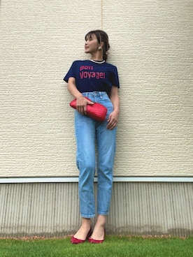 「RODO（ロド）のアイテム」を使った、VOYAGEさん（レディース・167cm）の夏コーディネート