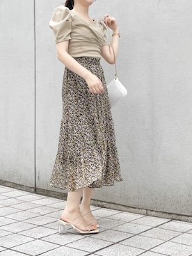 kanaさん（レディース・163cm）の夏コーディネート