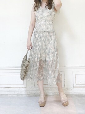 「アイテム（サンダル、その他）」を使った、kanaさん（レディース・163cm）の夏コーディネート