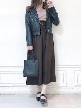 kanaさん（レディース・163cm）の秋コーディネート