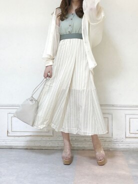 kanaさん（レディース・163cm）の夏コーディネート