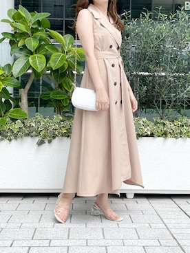 「アイテム（サンダル、その他）」を使った、kanaさん（レディース・163cm）の夏コーディネート