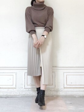 kanaさん（レディース・163cm）の秋コーディネート