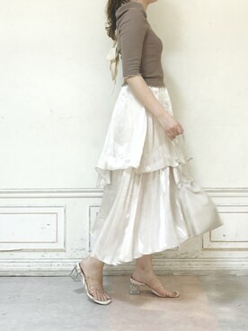 「アイテム（サンダル、その他）」を使った、kanaさん（レディース・163cm）の夏コーディネート